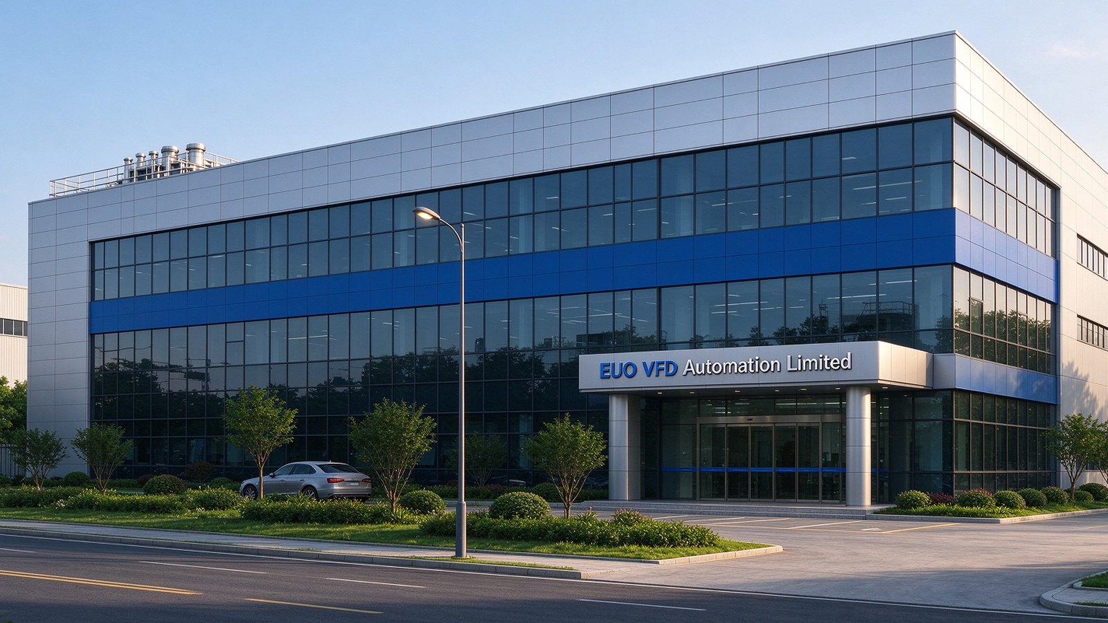 EUO VFD Automation Limited office building exterior